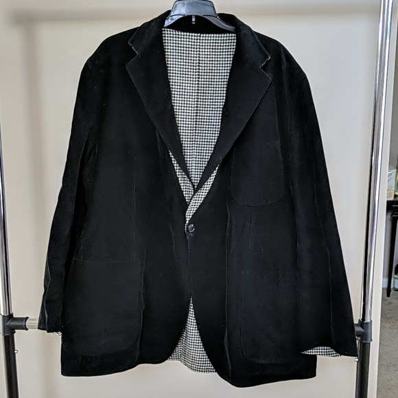 Sartoria Partenopea Italy wool coat 52 R  2X - Picture 3 of 8